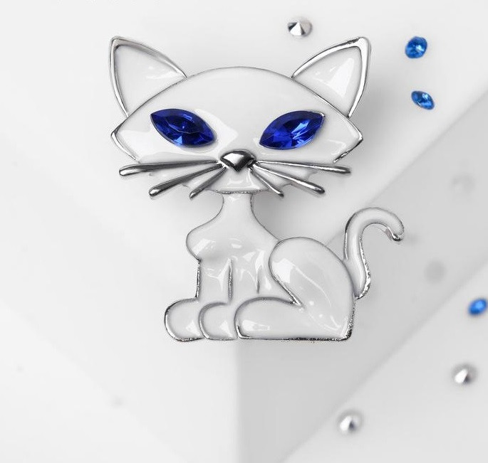 Брошь «Кошечка» | Символ 2023 года | Queen Fair