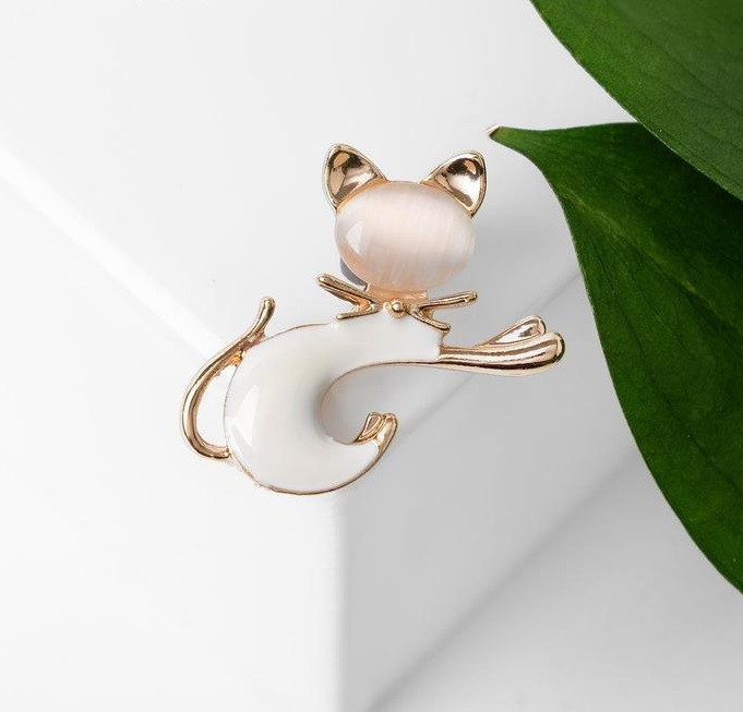 Брошь «Кошечка» | Символ 2023 года | Queen Fair