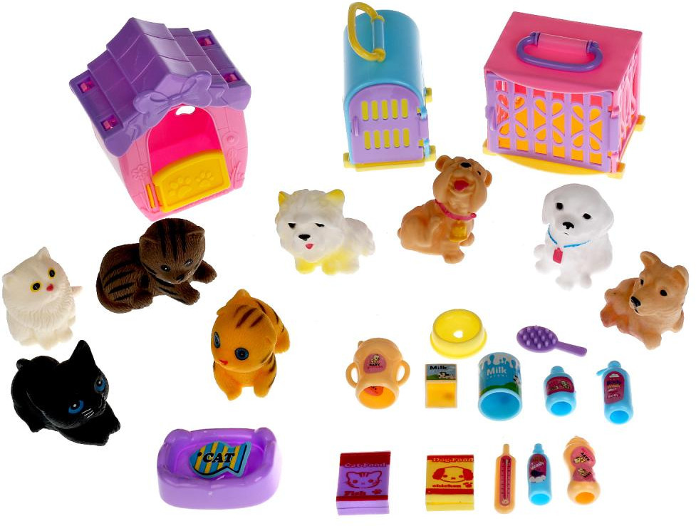 Набор аксессуаров для кукол «София. Любимые питомцы» | София и Алекс | Карапуз