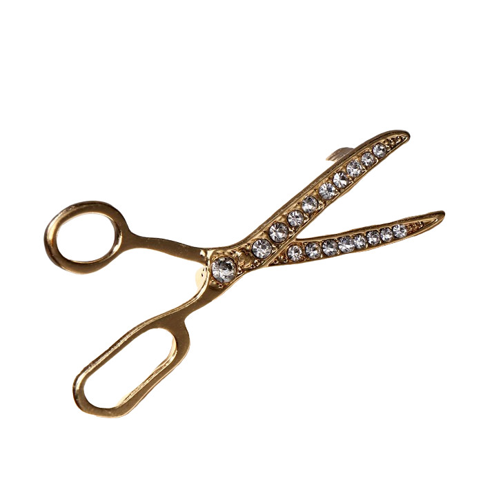 Брошь «Ножницы» | Профессии | Queen Fair