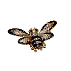 Брошь «Пчела с ажурными крыльями»