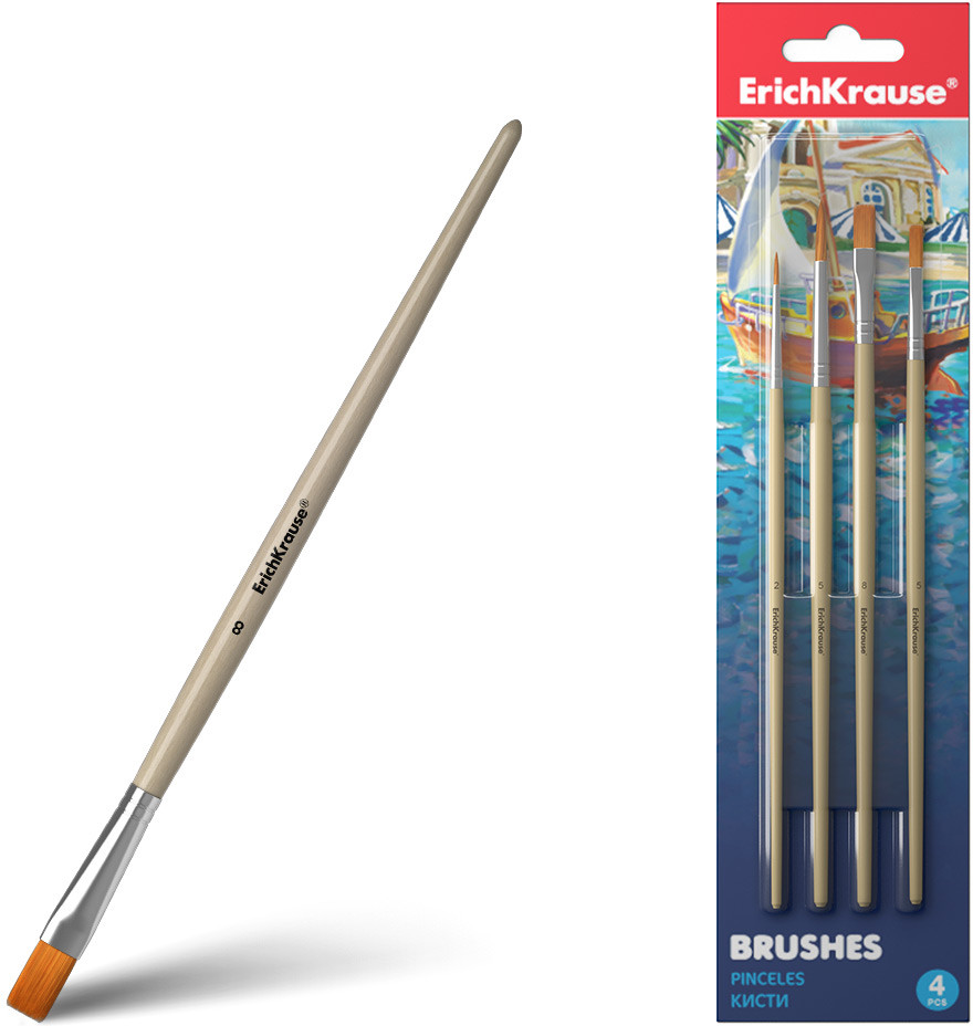 Кисти для акварели и гуаши | Erich Krause