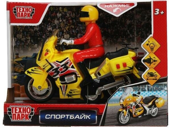 Модель инерционная «Спортбайк» | Технопарк
