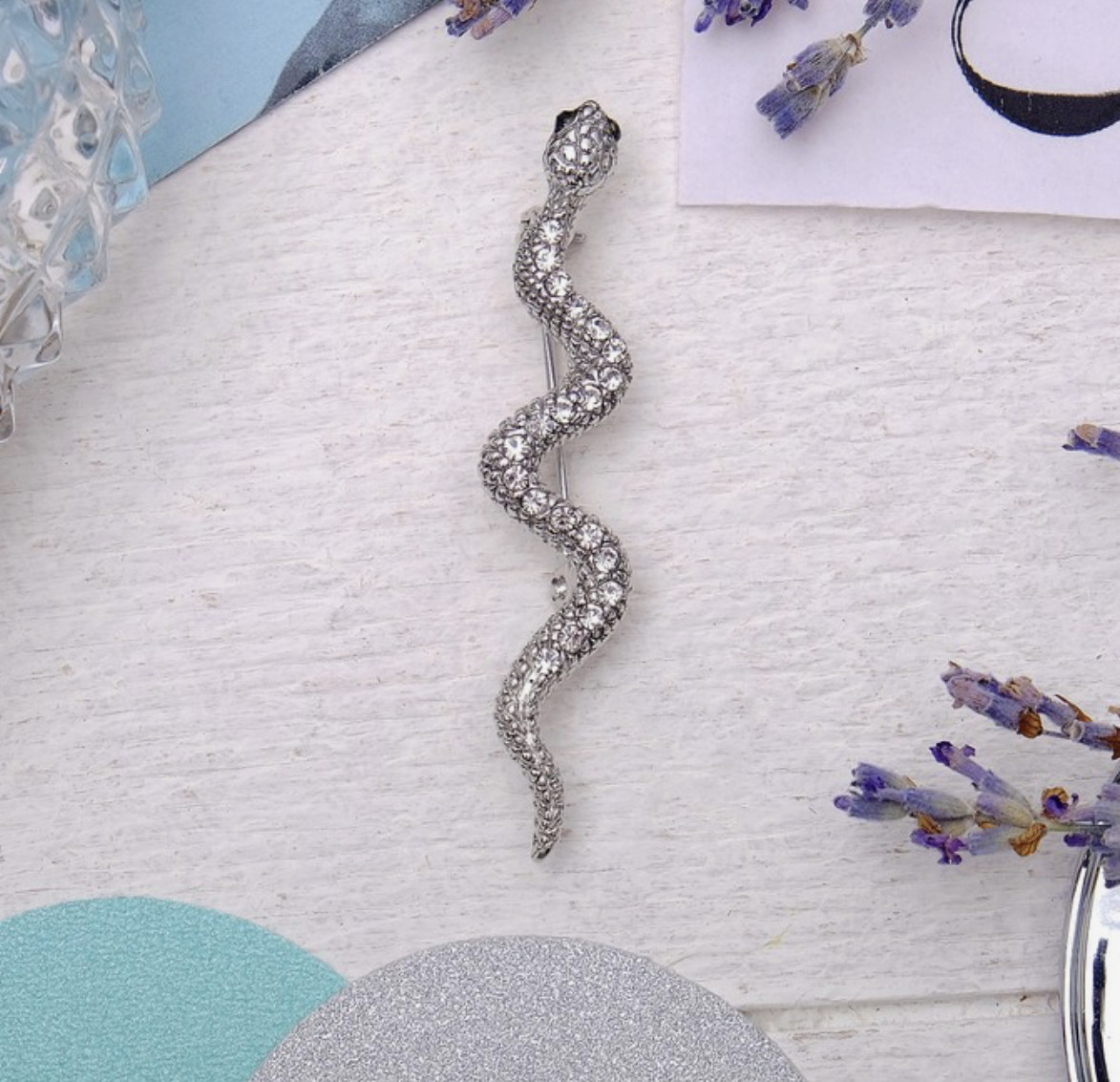 Брошь «Змейка» | Змеи | Queen Fair