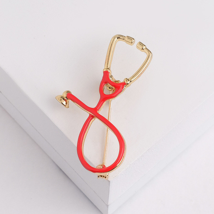 Брошь «Стетоскоп» | Профессии | Queen Fair