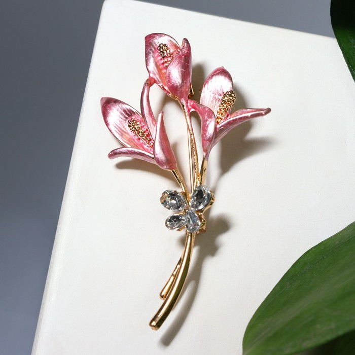 Брошь «Цветы» | Цветы | Queen Fair