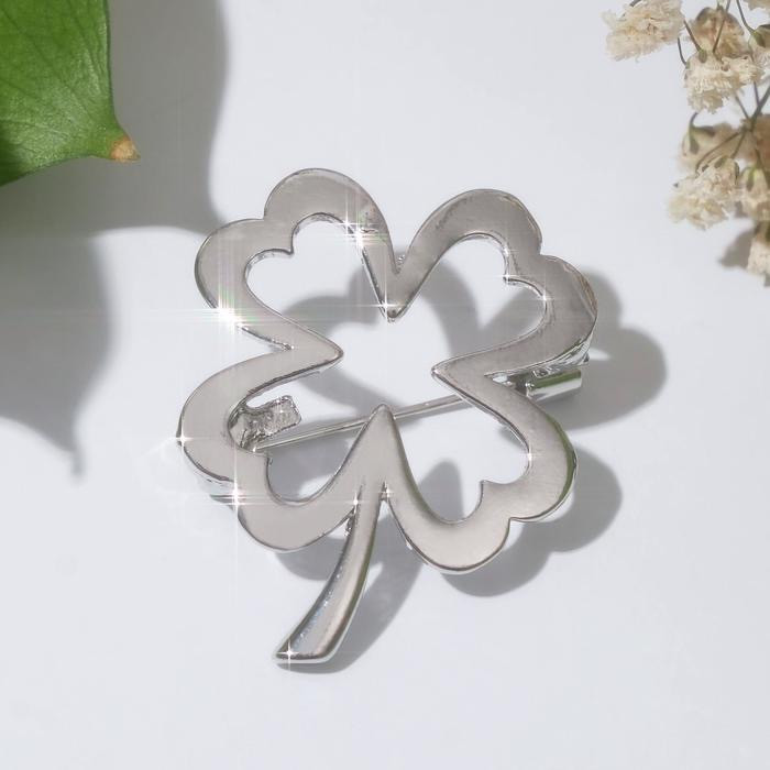 Брошь «Клевер» | Обереги | Queen Fair