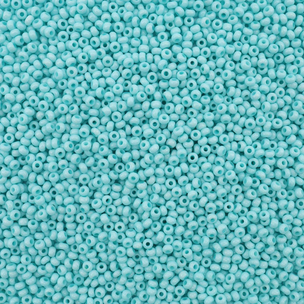 Бисер непрозрачный, цвет 03165 светло-голубой | Solgel | Preciosa