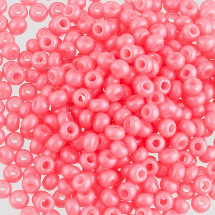 Бисер жемчужный, цвет 16998 розовый | Preciosa