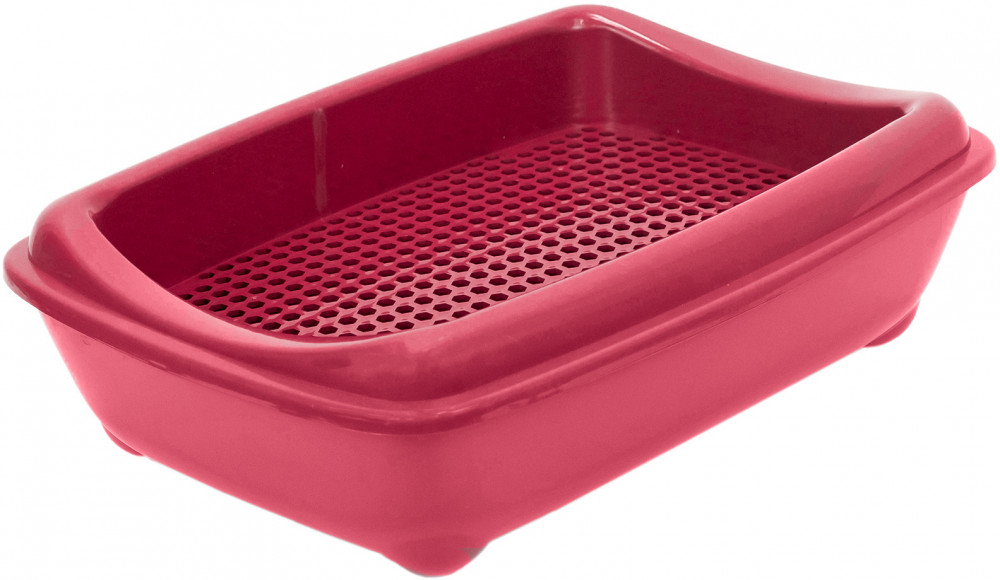 Туалет для кошек глубокий с рамкой-сеткой | Yami-Yami