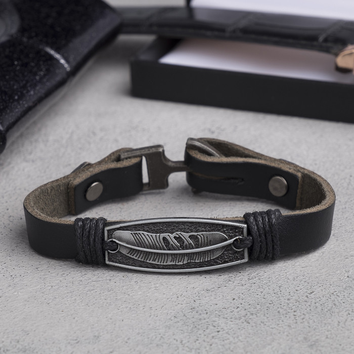 Браслет «Крыло» | Мужская коллекция | Queen Fair