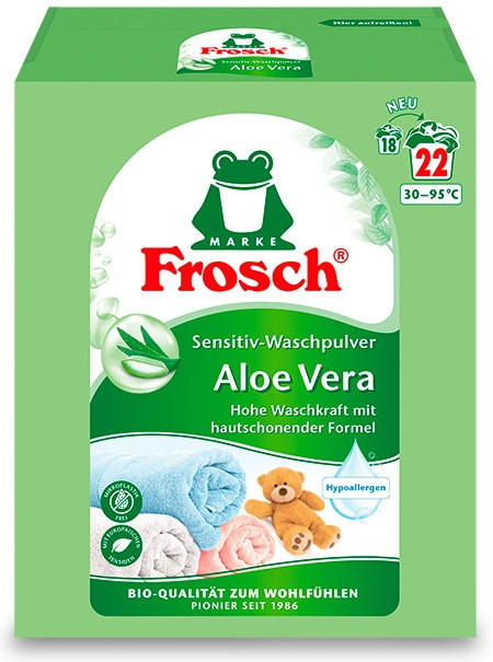 Порошок для стирки цветного белья «Алоэ Вера» | Frosch