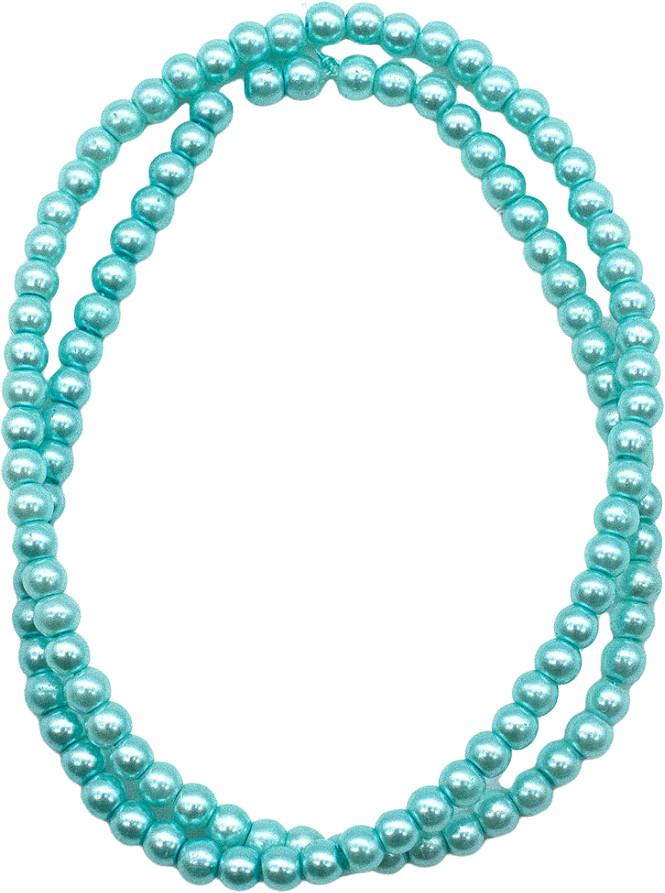 Бусины стеклянные на нитке | Astra&Craft