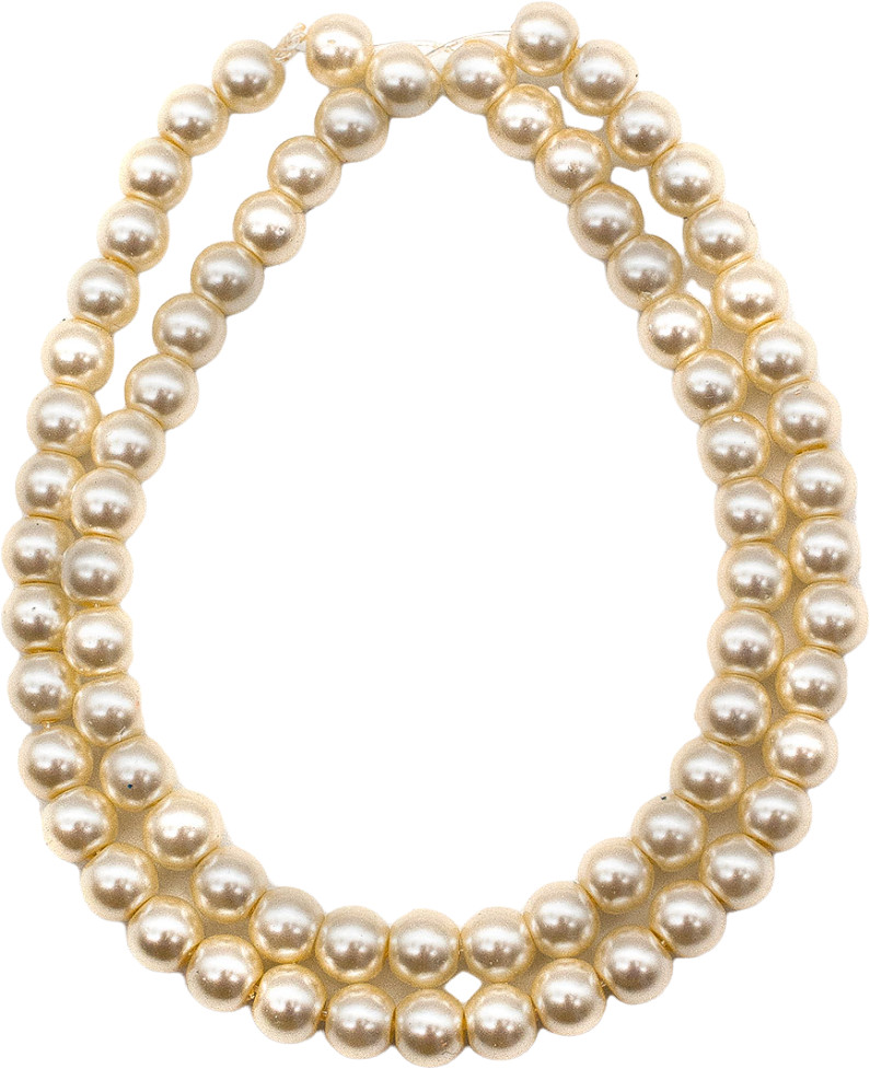 Бусины стеклянные на нитке | Astra&Craft