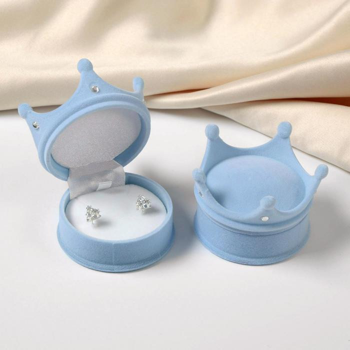 Футляр под серьги или кольцо «Корона»