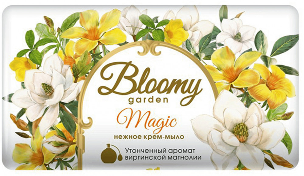 Крем-мыло с ароматом магнолии «Bloomy garden» | Весна