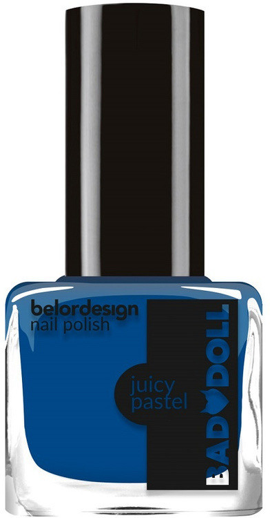 Лак для ногтей, оттенок 306 Синий | Bad Doll | BelorDesign