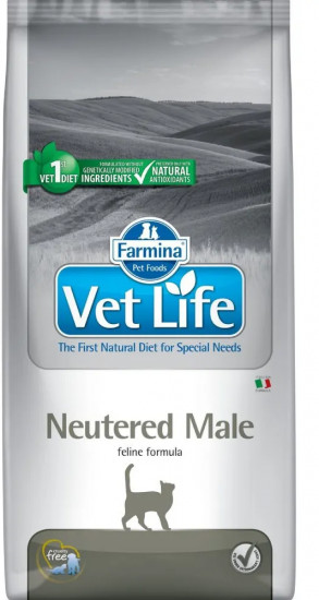 Корм для кастрированных котов с курицей