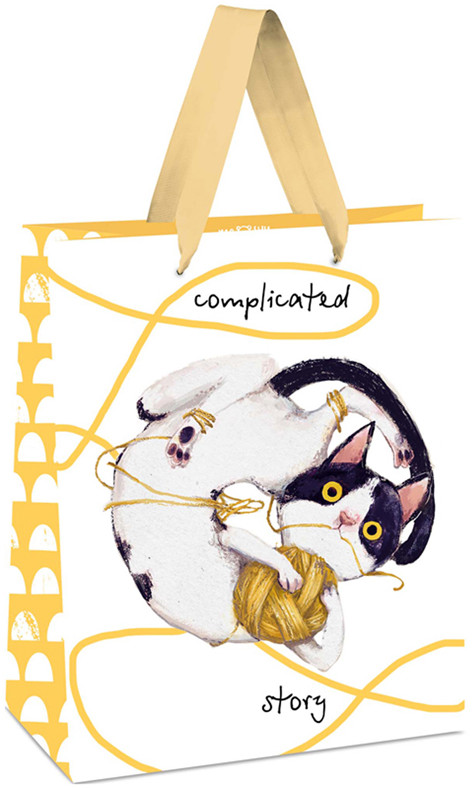 Пакет подарочный «Complicated story» | Meshu