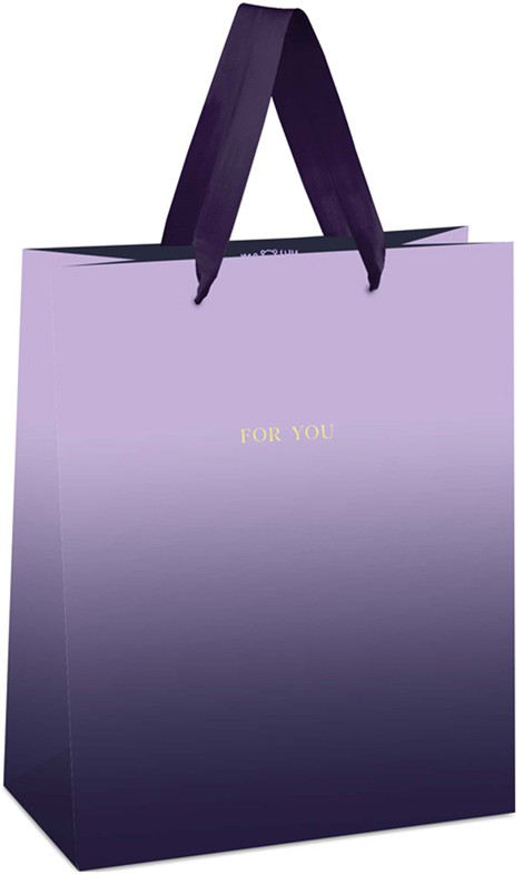 Пакет подарочный «Purple gradient» | Duotone | Meshu