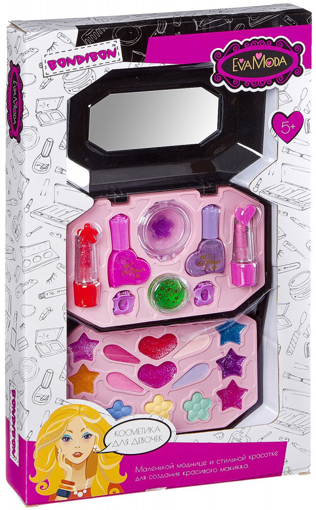 Набор косметики для девочек | Eva Moda | Bondibon