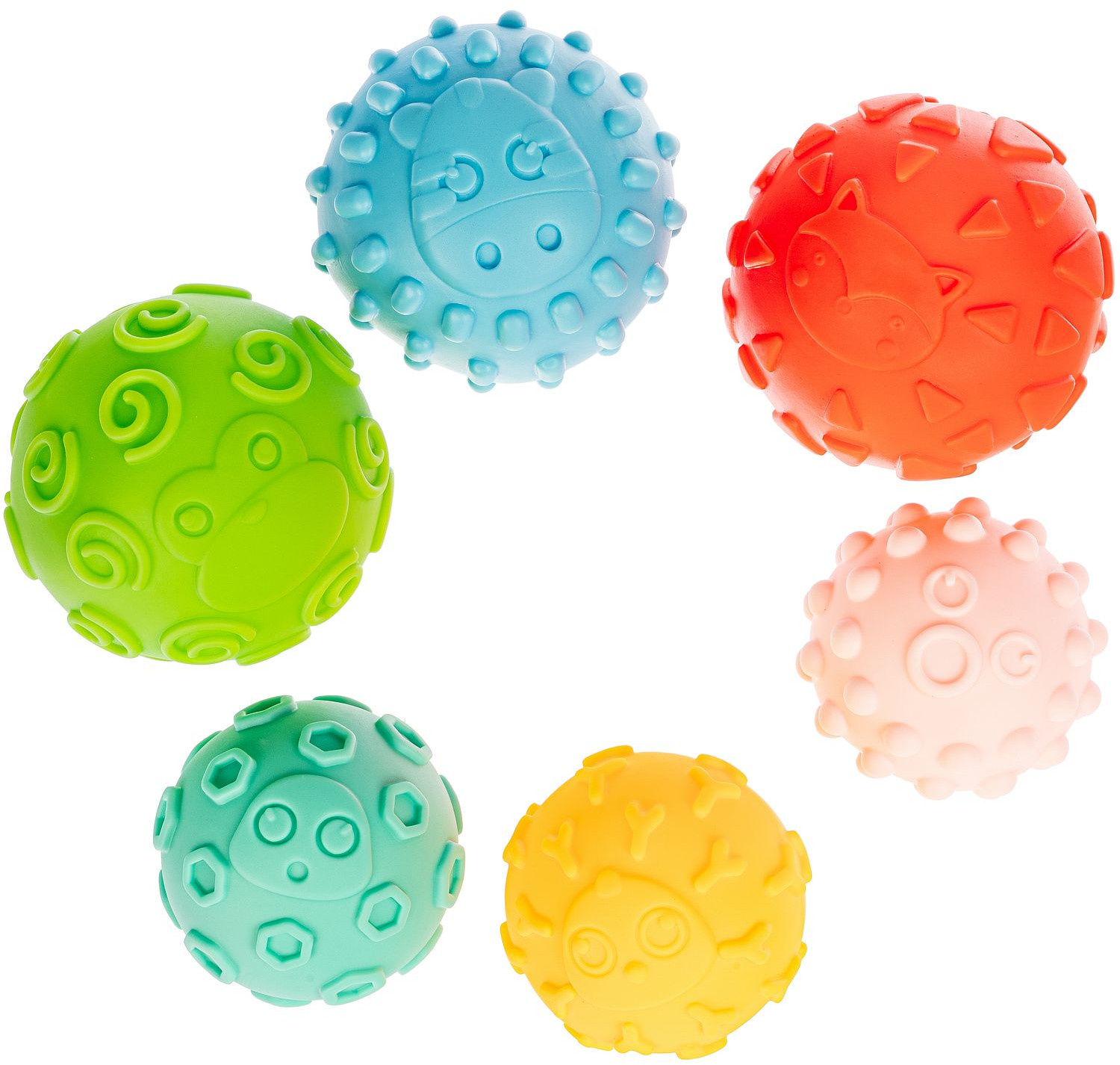 Набор мячиков сенсорных «Планета» | Baby You | Bondibon