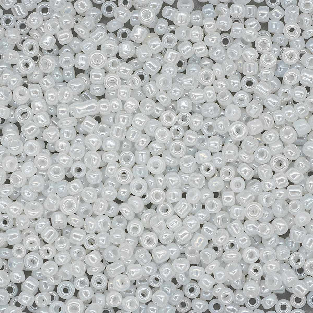 Бисер жемчужный, цвет 141 белый | Astra&Craft