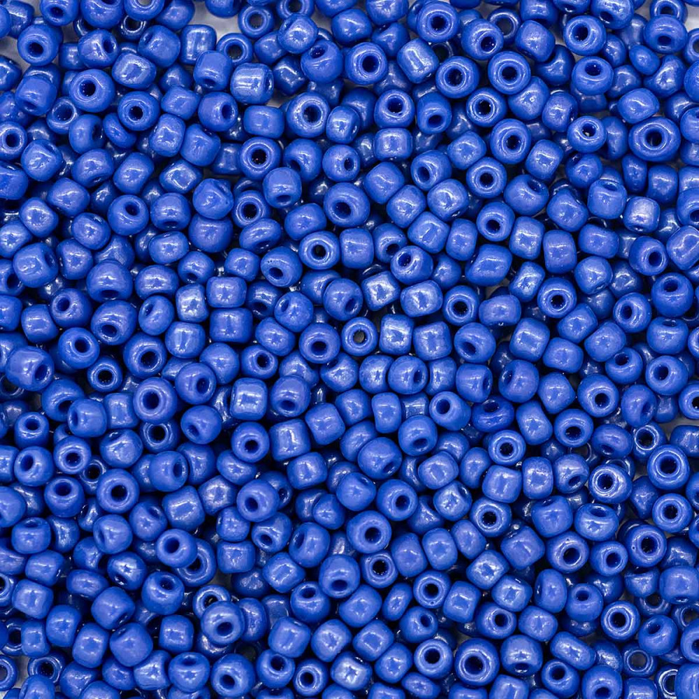 Бисер непрозрачный, цвет 48 синий | Astra&Craft