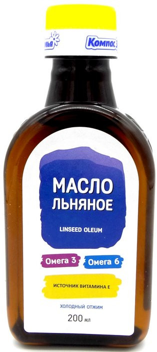 Масло льняное | Компас Здоровья