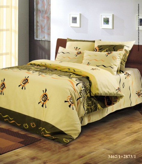 Комплект постельного белья «Тропикана» (семейный, бязь-люкс, 2 наволочки 70х70) | Волшебная ночь