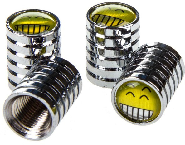 Комплект колпачков на вентиль «Smile» | Skyway