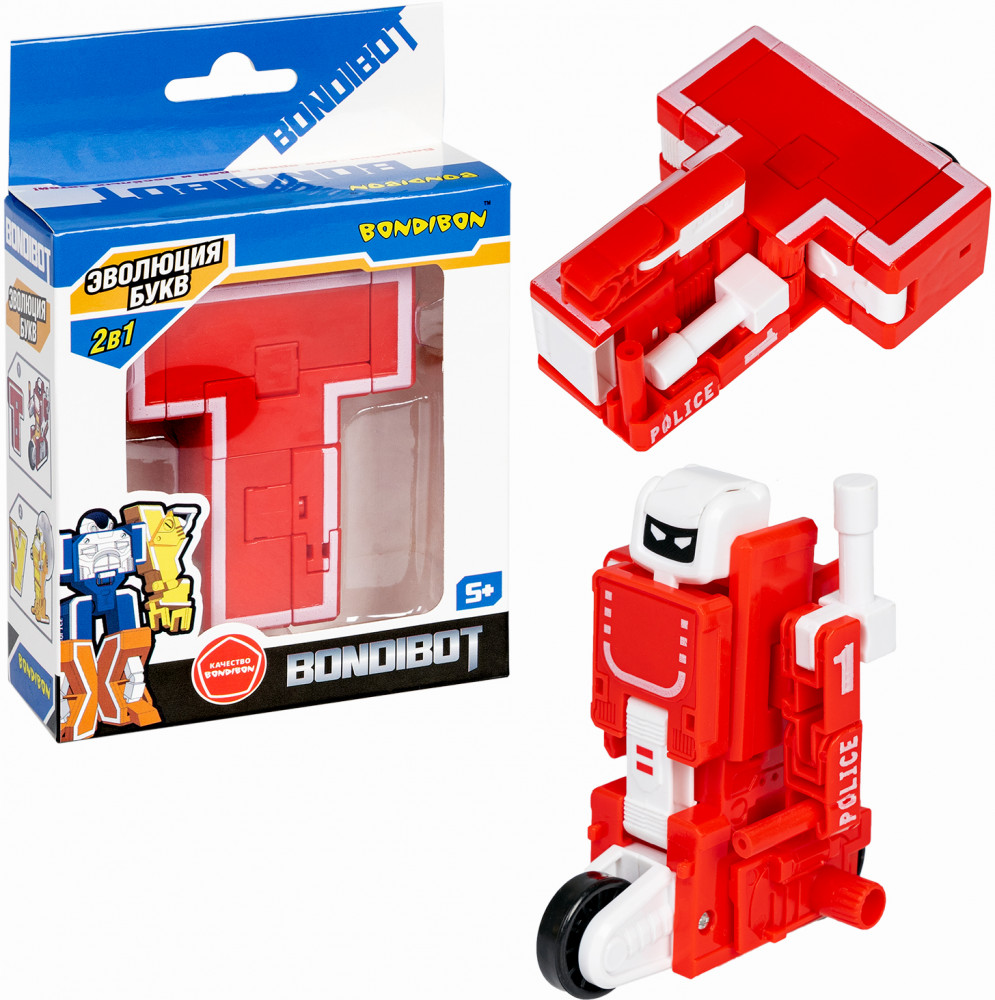 Трансформер «Буква Л» | Bondibot | Bondibon