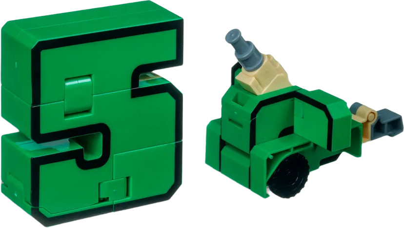 Трансформер «Цифра 5» | Bondibot | Bondibon