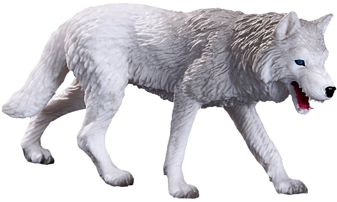 Фигурка «Полярный волк» | Дикие животные | Konik