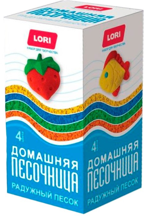 Набор для творчества «Радужный песок» | Домашняя песочница | Lori