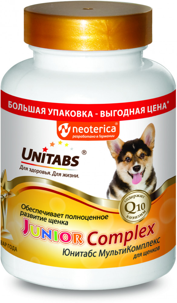 Витамины для щенков «JuniorComplex» | Unitabs