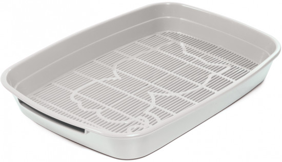 Туалет для кошек с сеткой «Леопольд»