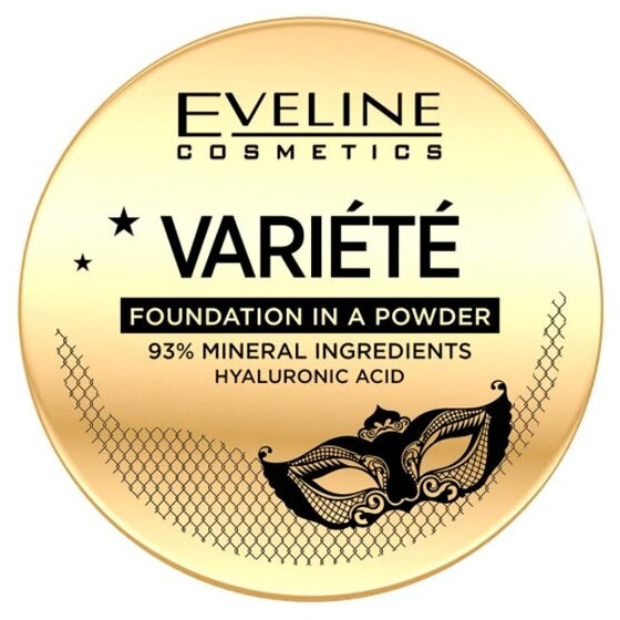 Пудра для лица минеральная «Variete», оттенок 10 Ivory | Eveline Cosmetics