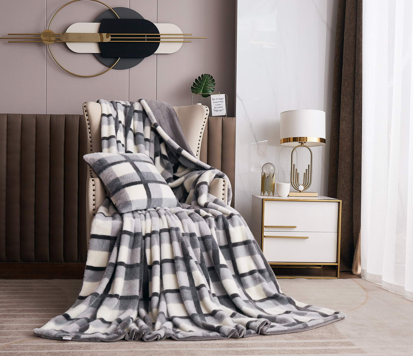 Плед меховой | Берри №4 | Sofi De Marko