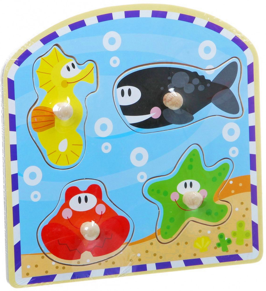 Рамка-вкладыш «Морские животные» | Baby You | Bondibon