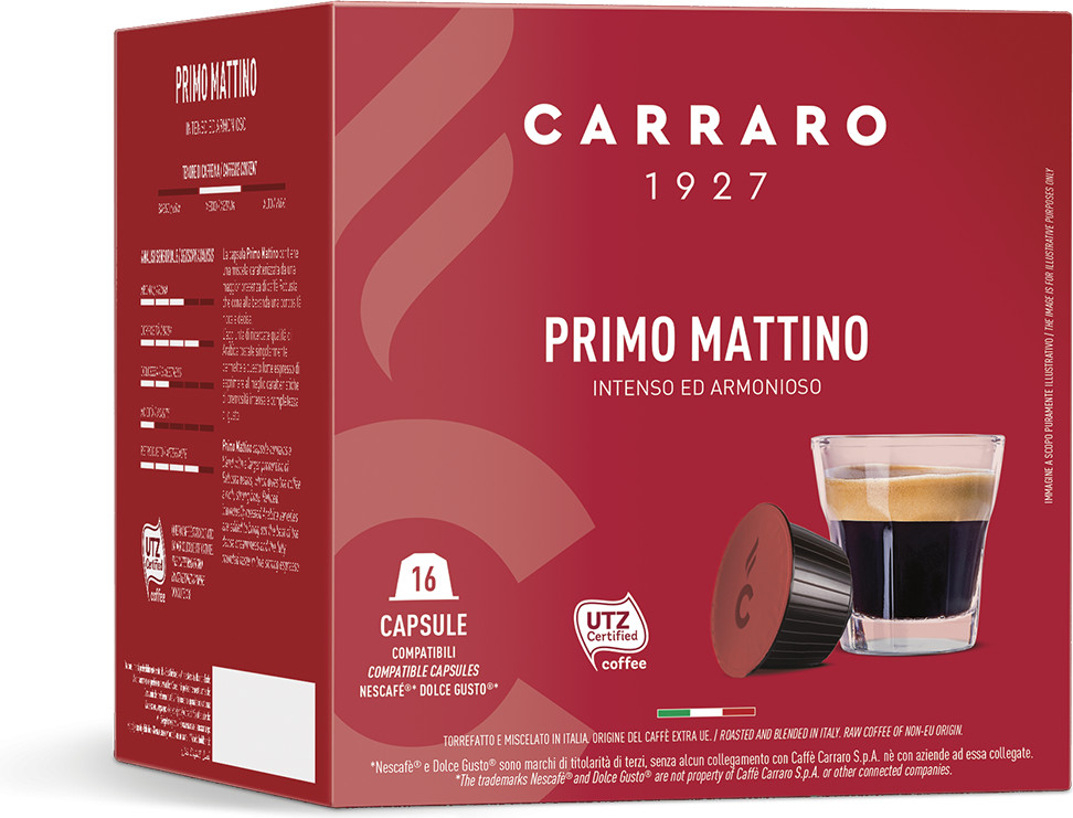 Кофе в капсулах «Primo Mattino» | Carraro