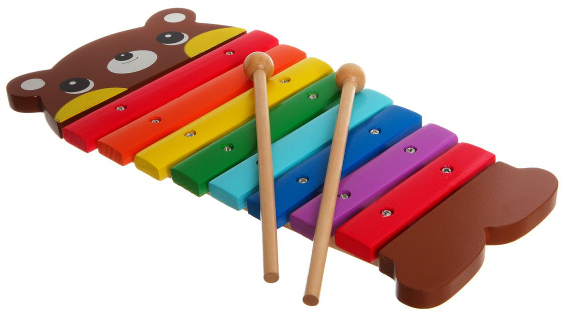 Ксилофон деревянный «Юный музыкант» | Baby You | Bondibon