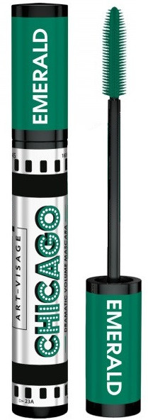 Тушь для ресниц суперобъемная «Chicago», оттенок Изумруд | Art-Visage
