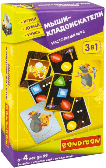 Игра настольная «Мыши-кладоискатели»