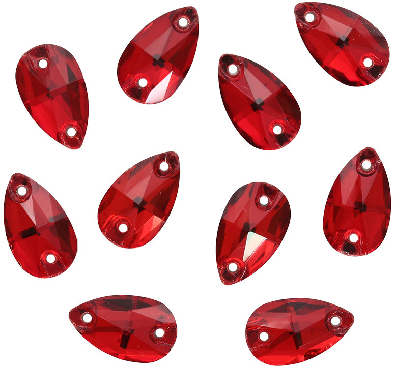 Стразы пришивные хрустальные «Капля» | Astra&Craft