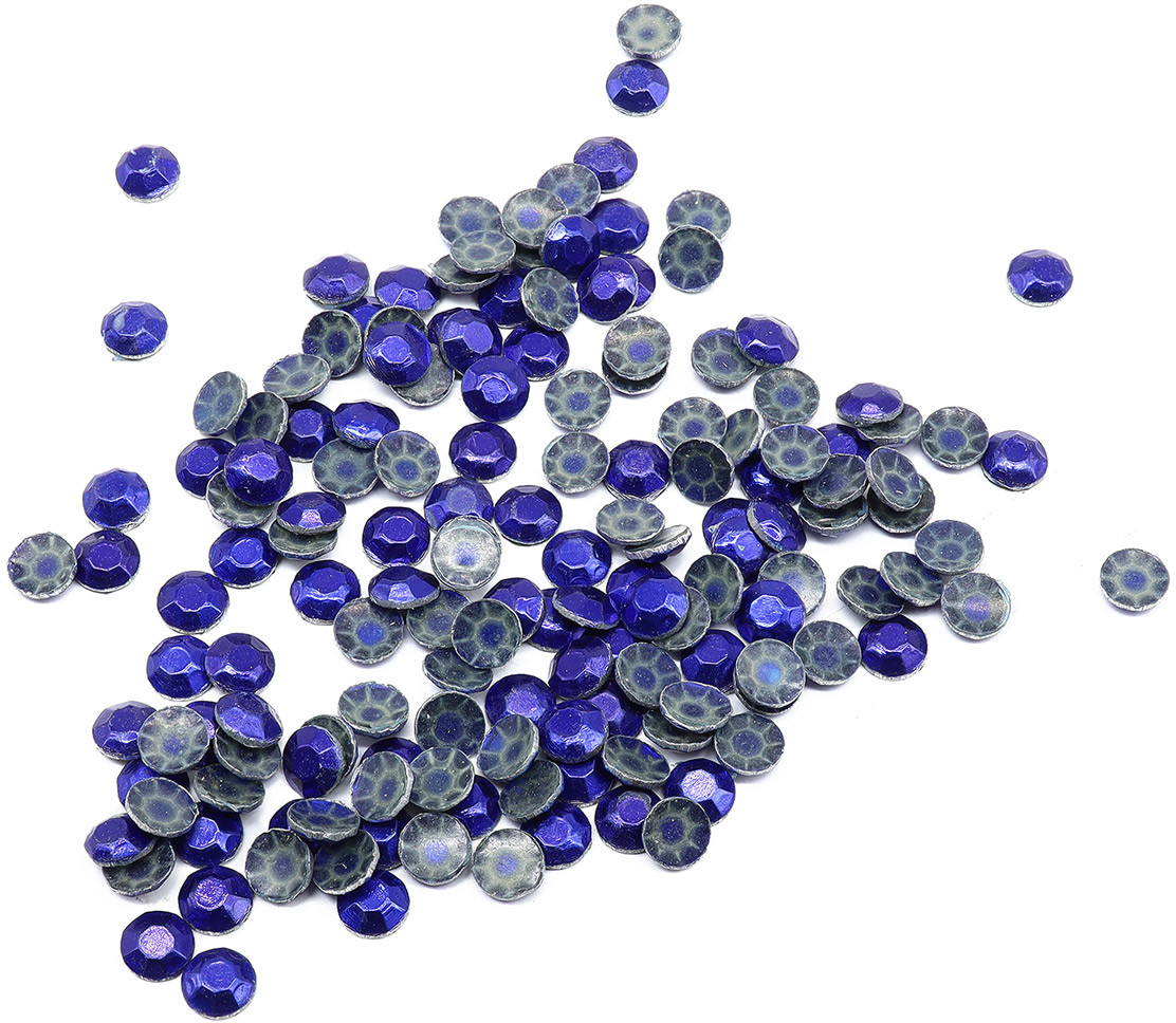 Стразы термоклеевые непрозрачные, цвет 122 фиолетовый | Айрис