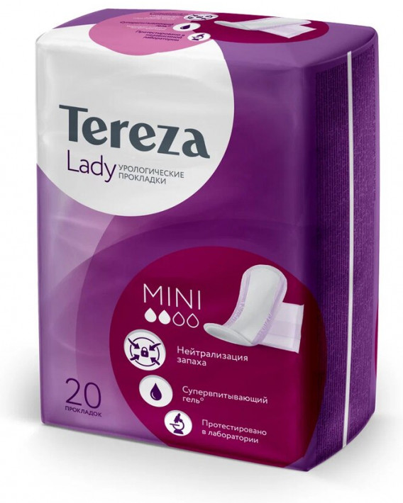 Прокладки женские урологические «Mini» | TerezaMed