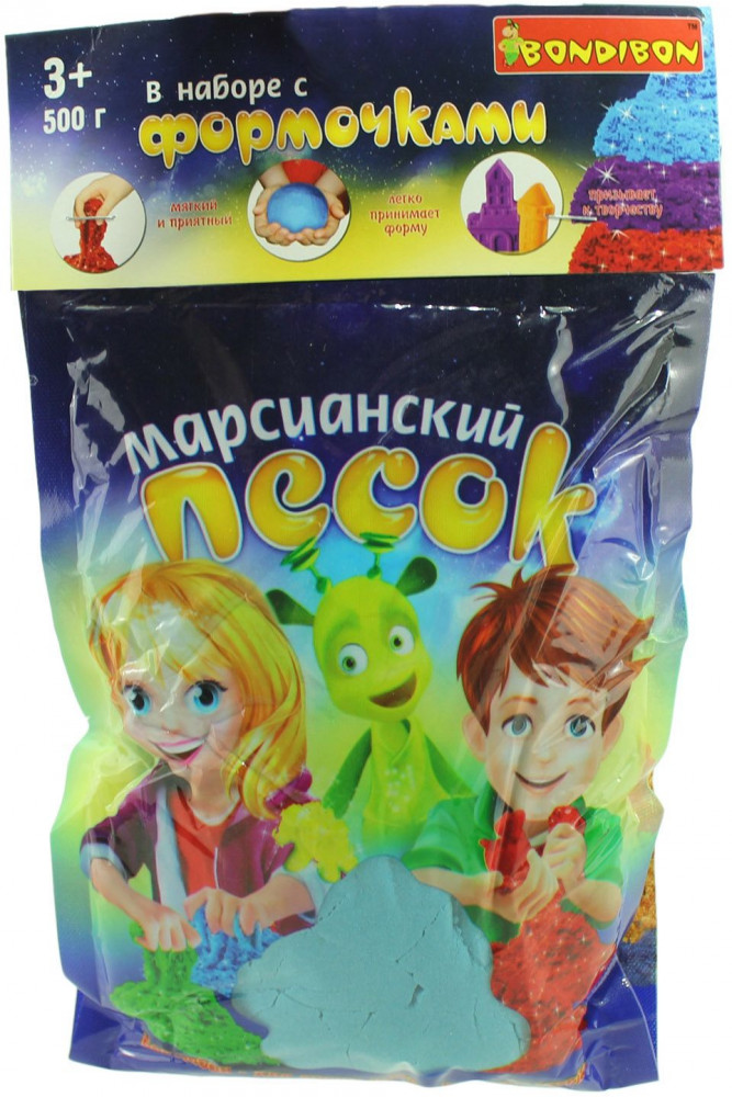 Набор для лепки «Марсианский песок» | Bondibon