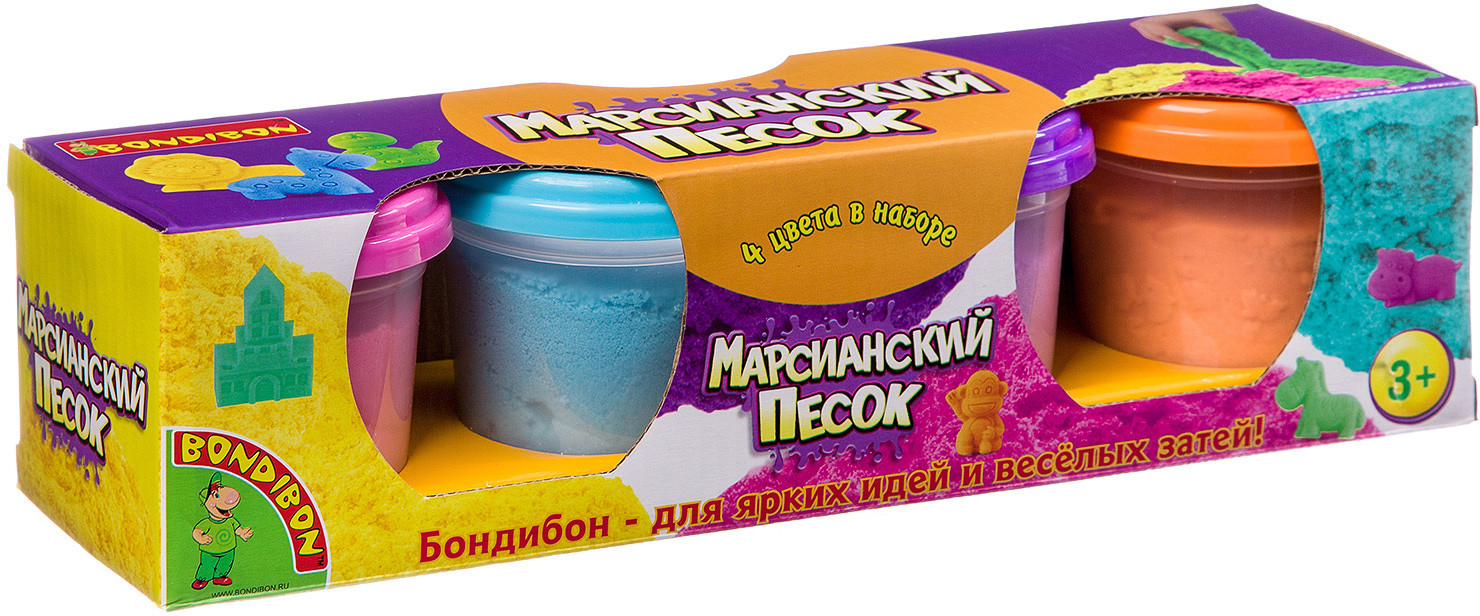 Набор для лепки «Марсианский песок» | Bondibon