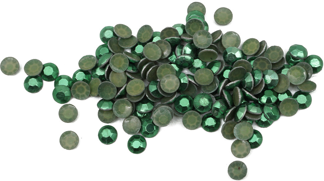 Стразы термоклеевые, цвет 110 темно-зеленый | Astra&Craft